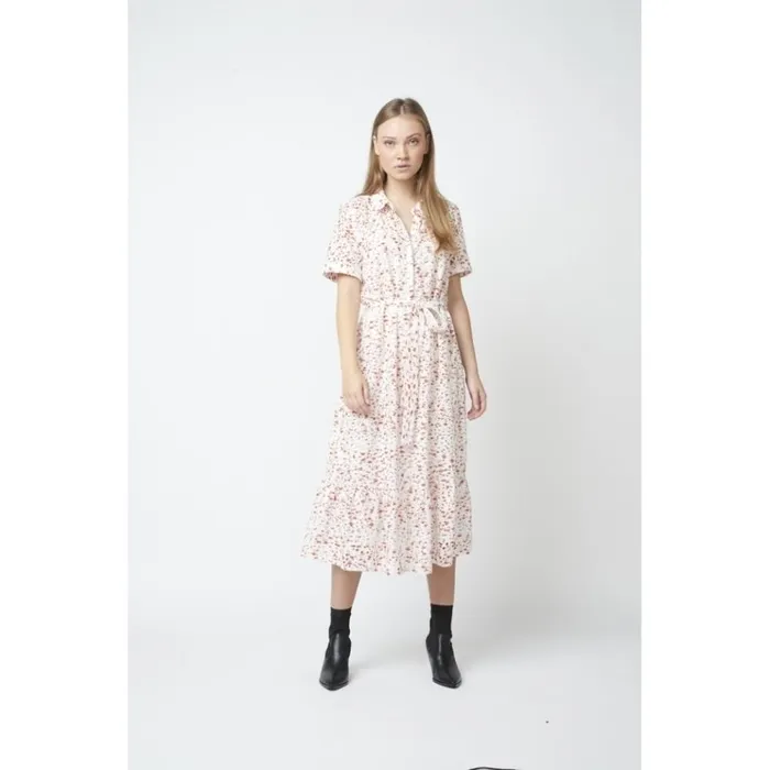 Bruuns Bazaar Dresses Womens Mist Bright Dress Mist Artwork Bruuns Bazaar Dresses Womens Mist Bright Dress Mist Artwork