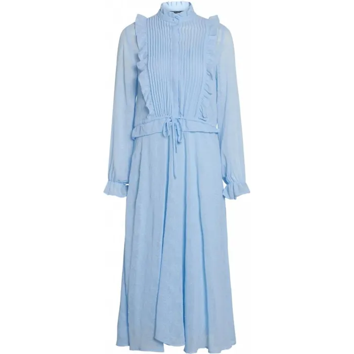 Bruuns Bazaar Dresses Womens Nettle Therese Dress Sky Bruuns Bazaar Dresses Womens Nettle Therese Dress Sky