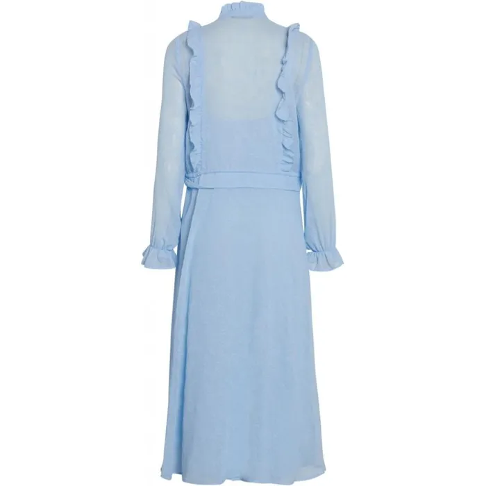 Bruuns Bazaar Dresses Womens Nettle Therese Dress Sky Bruuns Bazaar Dresses Womens Nettle Therese Dress Sky