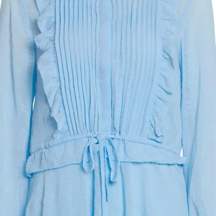 Bruuns Bazaar Dresses Womens Nettle Therese Dress Sky Bruuns Bazaar Dresses Womens Nettle Therese Dress Sky