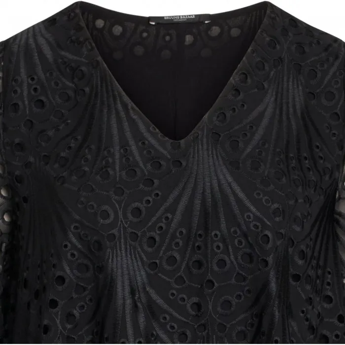 Bruuns Bazaar Dresses Womens Peacock Allure Dress Black Bruuns Bazaar Dresses Womens Peacock Allure Dress Black