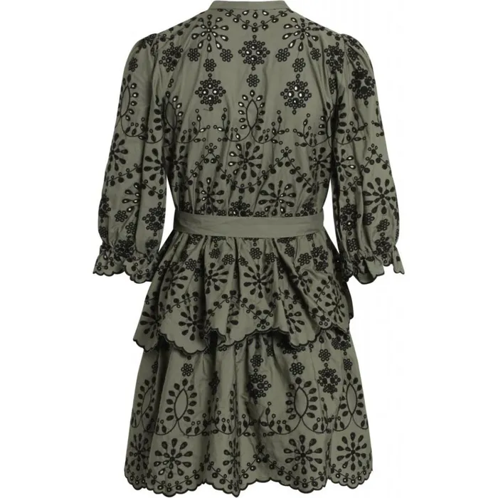 Bruuns Bazaar Dresses Womens Rosie Sinea Dress Moss Bruuns Bazaar Dresses Womens Rosie Sinea Dress Moss