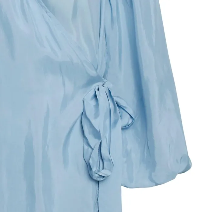 Bruuns Bazaar Dresses Womens Sianna Monnika Dress Sky Bruuns Bazaar Dresses Womens Sianna Monnika Dress Sky