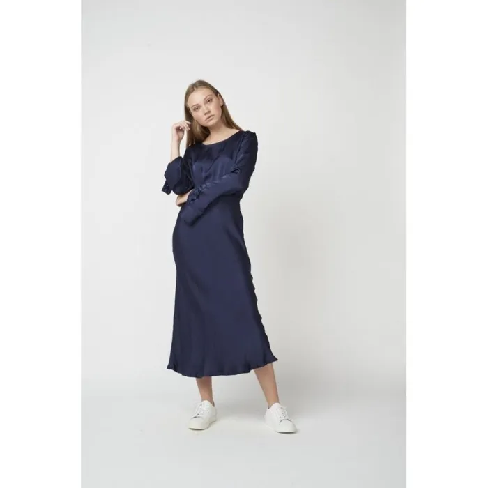 Bruuns Bazaar Dresses Womens Sophie Aurora Dress Night Sky Bruuns Bazaar Dresses Womens Sophie Aurora Dress Night Sky