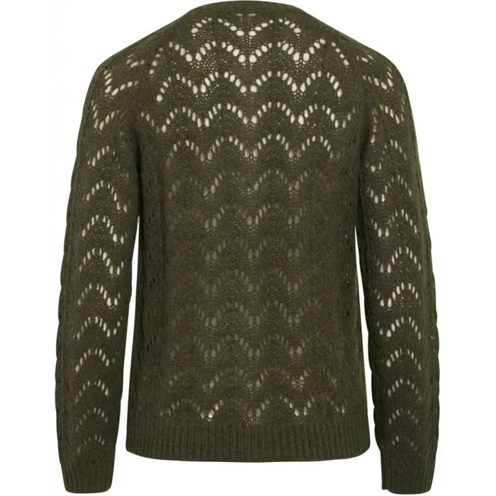 Bruuns Bazaar Knitwear Womens Alla Fiesta Cardigan Olive Tree Bruuns Bazaar Knitwear Womens Alla Fiesta Cardigan Olive Tree