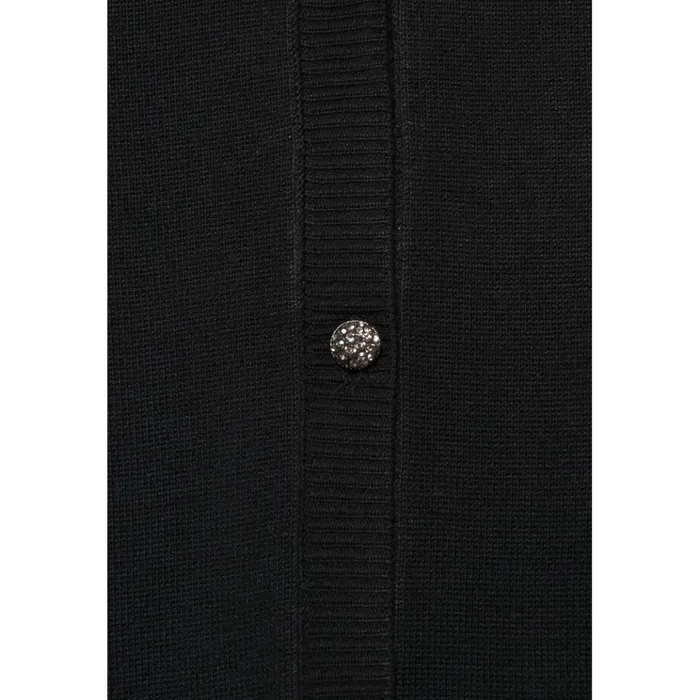 Bruuns Bazaar Knitwear Womens Anemone Prato Cardigan Black Bruuns Bazaar Knitwear Womens Anemone Prato Cardigan Black