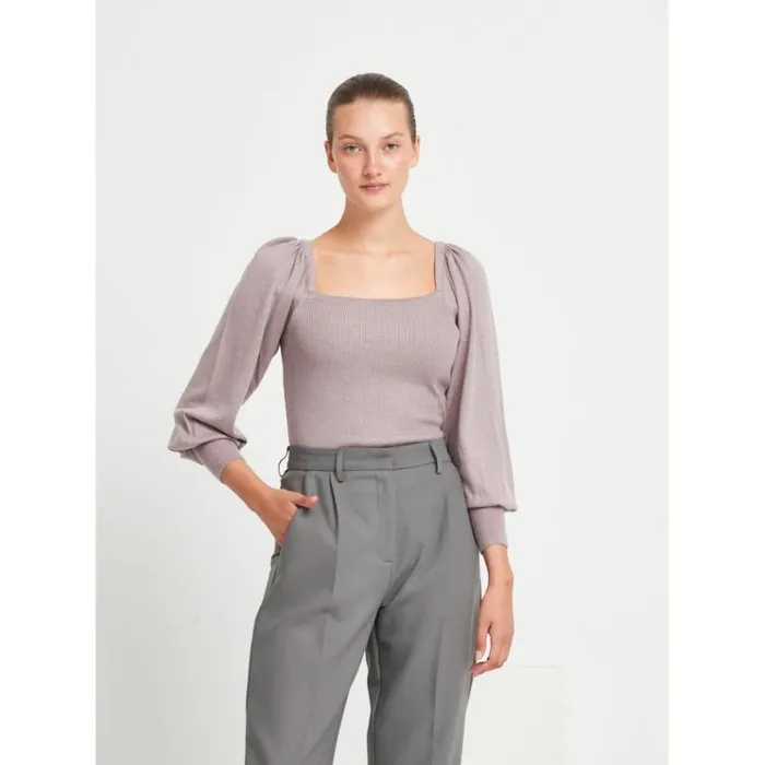 Bruuns Bazaar Knitwear Womens Barberry Elie Knit Dusty Violet