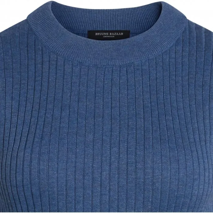 Bruuns Bazaar Knitwear Womens Daylily Rosmine Knit Top Riverside Bruuns Bazaar Knitwear Womens Daylily Rosmine Knit Top Riverside