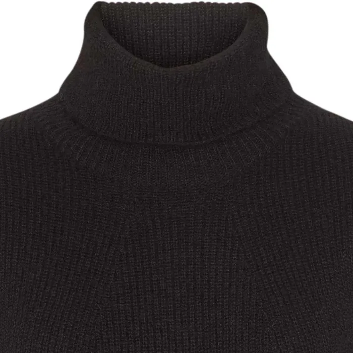 Bruuns Bazaar Knitwear Womens Parisa Aideen Vest Black Bruuns Bazaar Knitwear Womens Parisa Aideen Vest Black