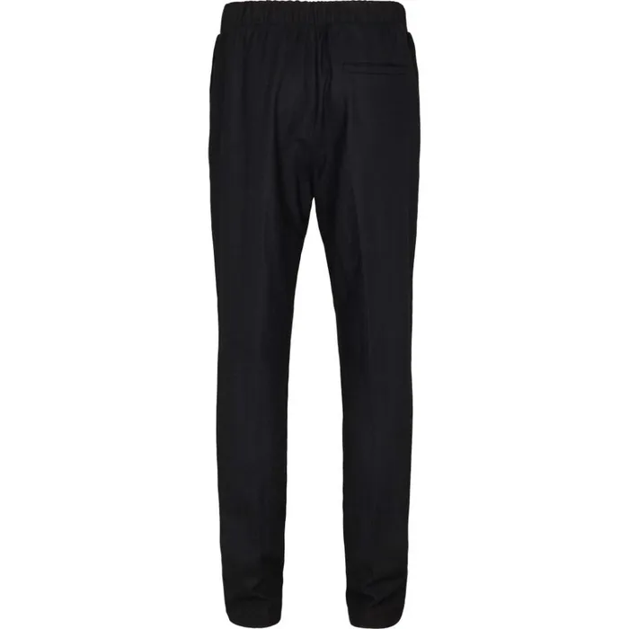 Bruuns Bazaar Pants Mens Clement Clark Pants Black Bruuns Bazaar Pants Mens Clement Clark Pants Black