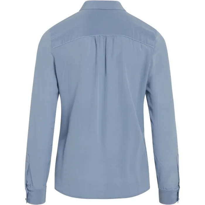Bruuns Bazaar Shirts Womens Lillie Corinne Shirt Denim Bruuns Bazaar Shirts Womens Lillie Corinne Shirt Denim
