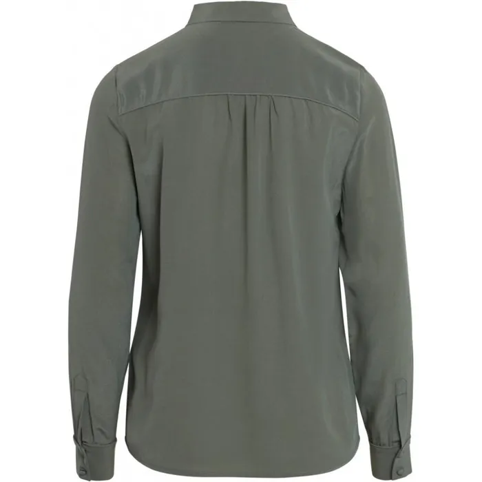Bruuns Bazaar Shirts Womens Lillie Corinne Shirt Moss Bruuns Bazaar Shirts Womens Lillie Corinne Shirt Moss