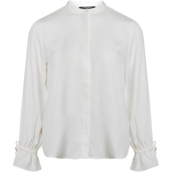Bruuns Bazaar Shirts Womens Pralenza Maribel Shirt Snow White Bruuns Bazaar Shirts Womens Pralenza Maribel Shirt Snow White