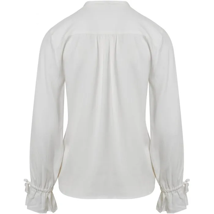 Bruuns Bazaar Shirts Womens Pralenza Maribel Shirt Snow White Bruuns Bazaar Shirts Womens Pralenza Maribel Shirt Snow White