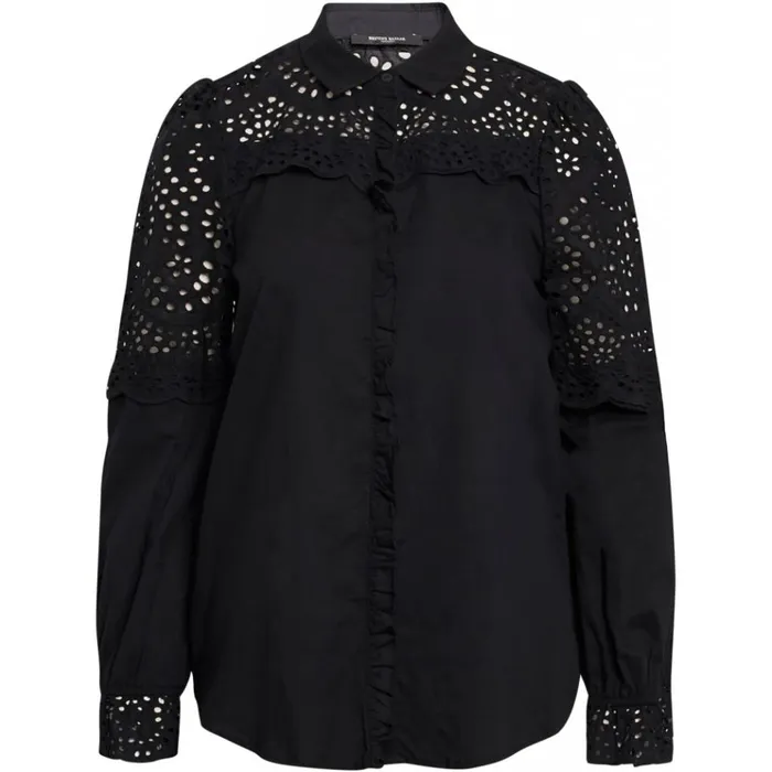 Bruuns Bazaar Shirts Womens Sienna Robine Shirt Black