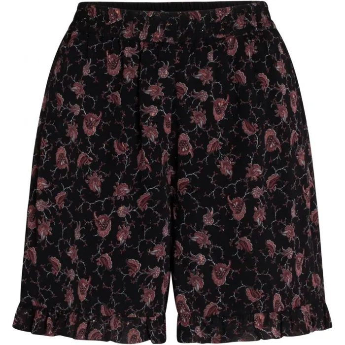 Bruuns Bazaar Shorts Womens Alcea Mascha Shorts Mini Paisley Print