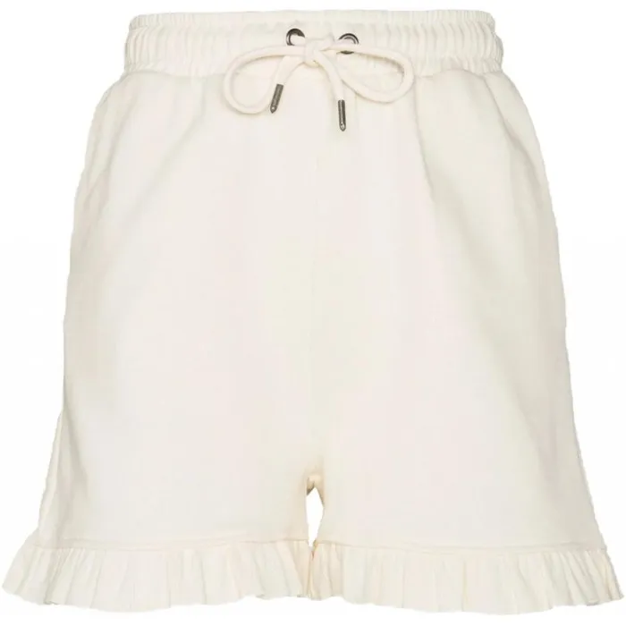 Bruuns Bazaar Shorts Womens Rubine Masch Shorts White Cream