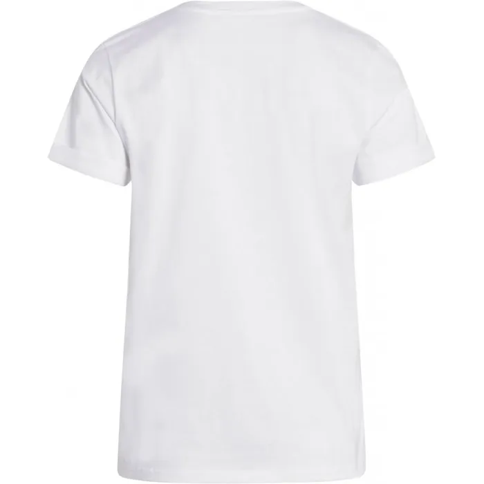 Bruuns Bazaar TShirt Womens Carla Ruba Tee White Bruuns Bazaar TShirt Womens Carla Ruba Tee White