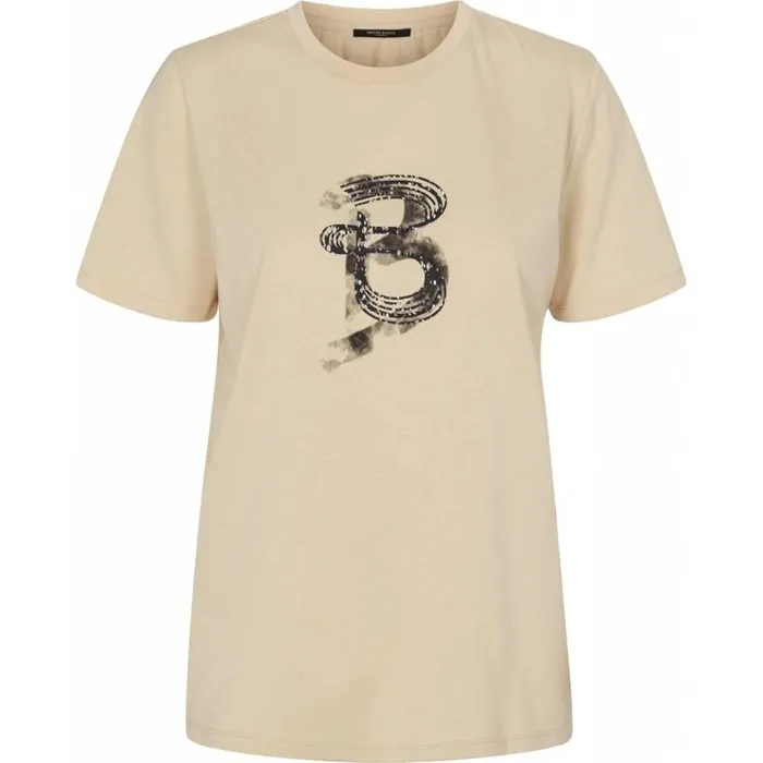 Bruuns Bazaar TShirt Womens Haze Tilda Tee Sand