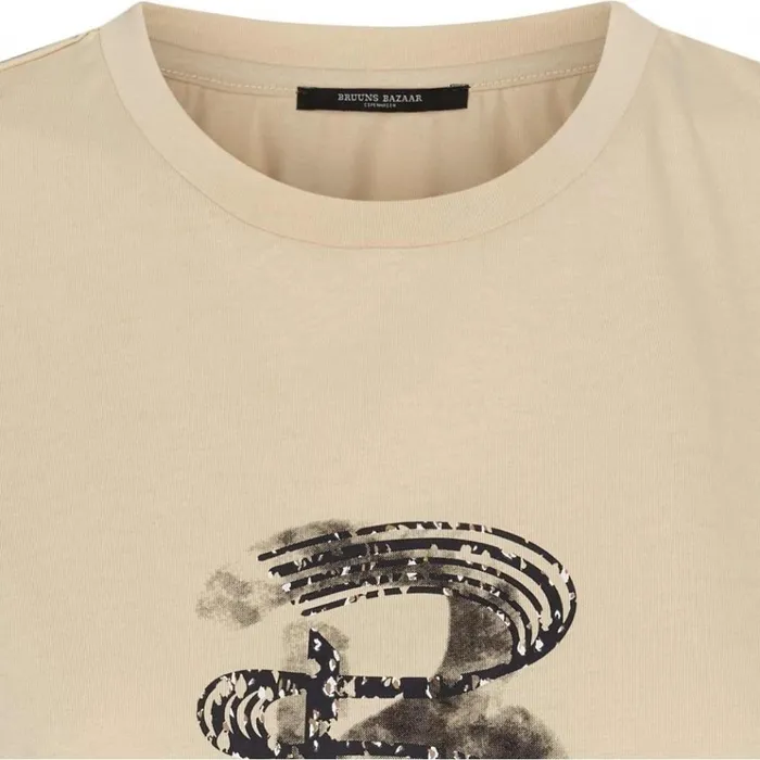 Bruuns Bazaar TShirt Womens Haze Tilda Tee Sand Bruuns Bazaar TShirt Womens Haze Tilda Tee Sand
