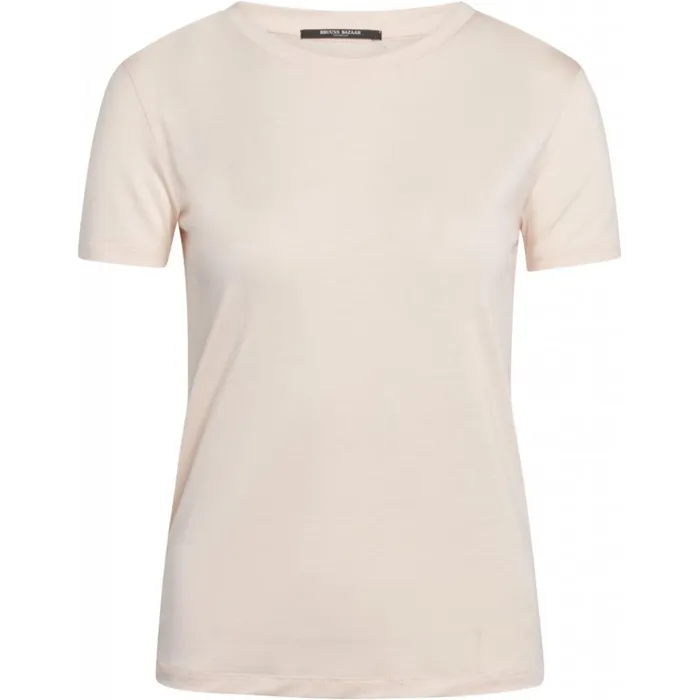 Bruuns Bazaar TShirt Womens Katka Ss T Misty Rose