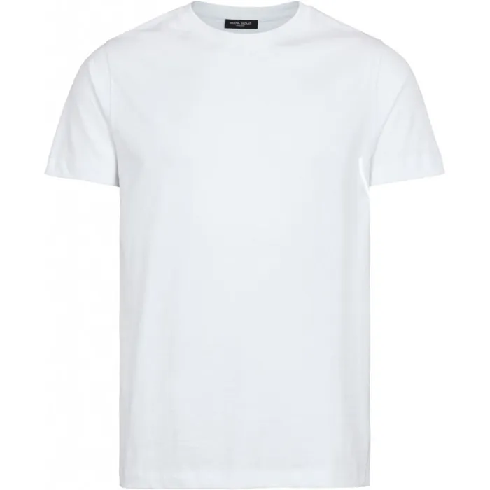 Bruuns Bazaar TShirts Mens Gustav T White