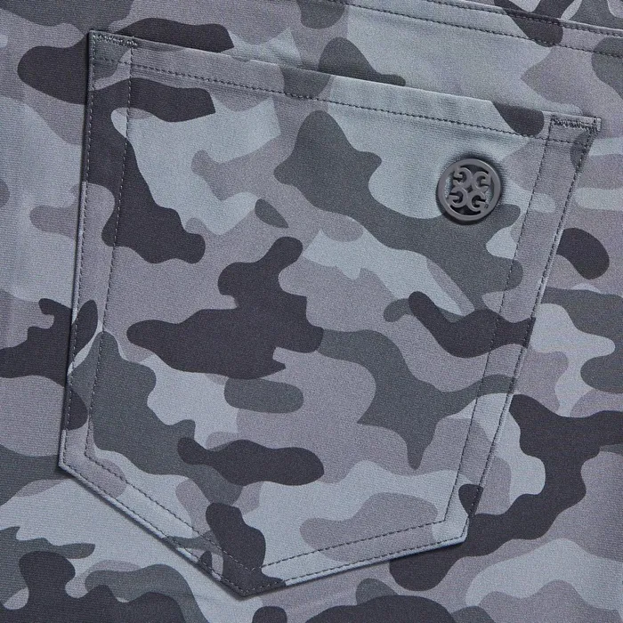 Camo Tour 5 Pocket 4Way Stretch Straight Leg Pant Charcoal Camo Men GFORE Pants
