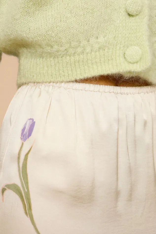 CAROLINE Skirt Tulipe Du Soir Nude Women Rouje Skirts