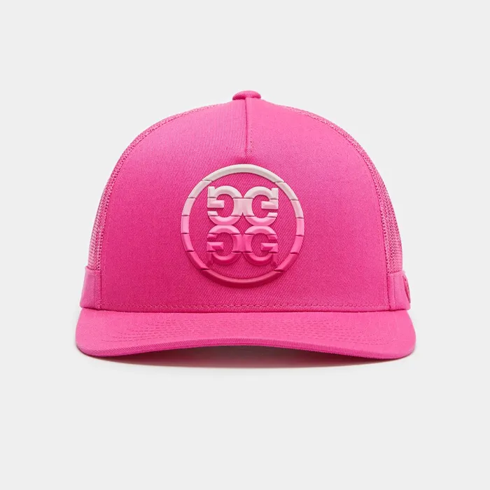 Circle G039s Ombr Cotton Twill Trucker Hat Day Glow Pink WomenGolf GFORE Hats