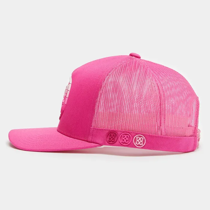 Circle G039s Ombr Cotton Twill Trucker Hat Day Glow Pink WomenGolf GFORE Hats