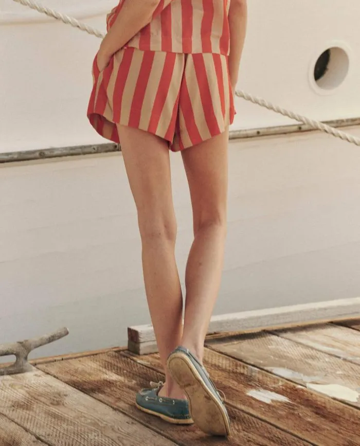 Collection The Great The Bonfire Short Sunset Stripe