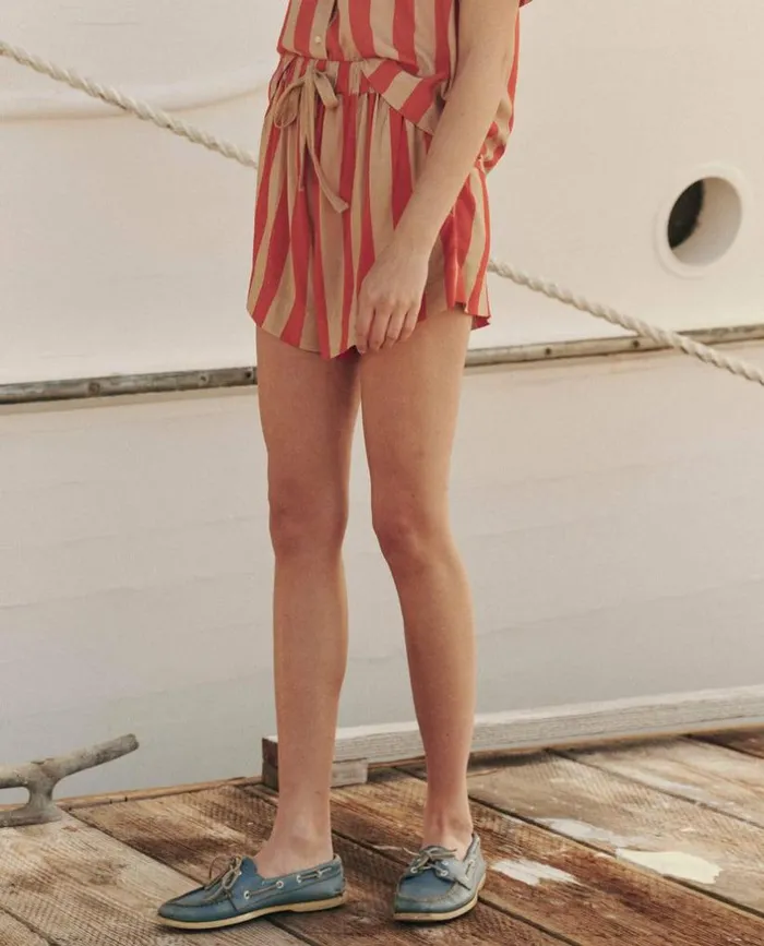 Collection The Great The Bonfire Short Sunset Stripe