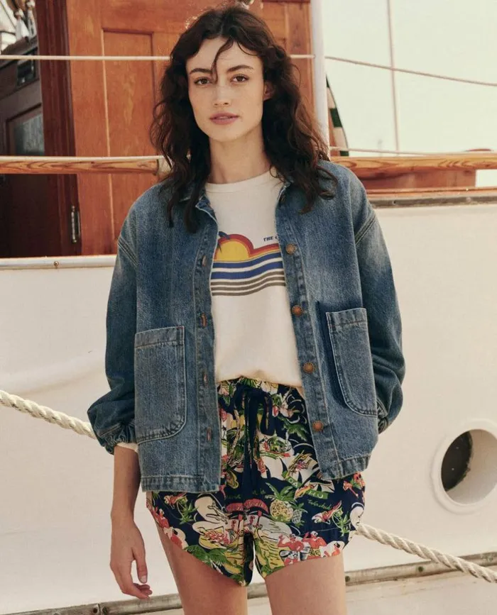 Collection The Great The Bonfire Short Surfjack Print
