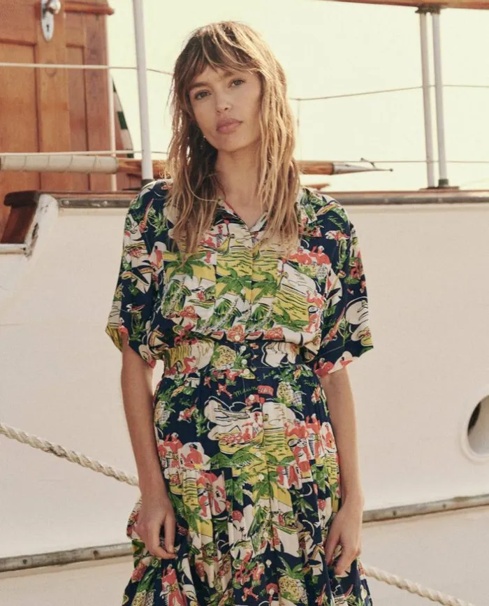 Collection The Great The Bowling Shirt Surfjack Print