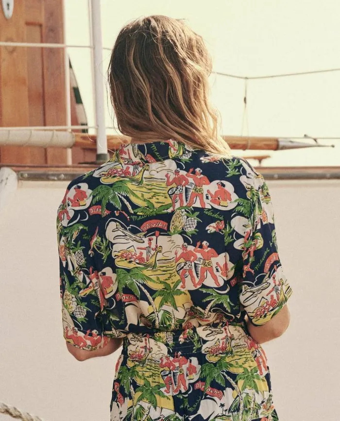 Collection The Great The Bowling Shirt Surfjack Print