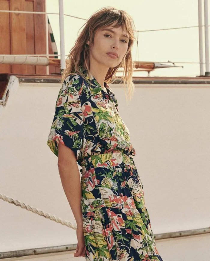 Collection The Great The Bowling Shirt Surfjack Print