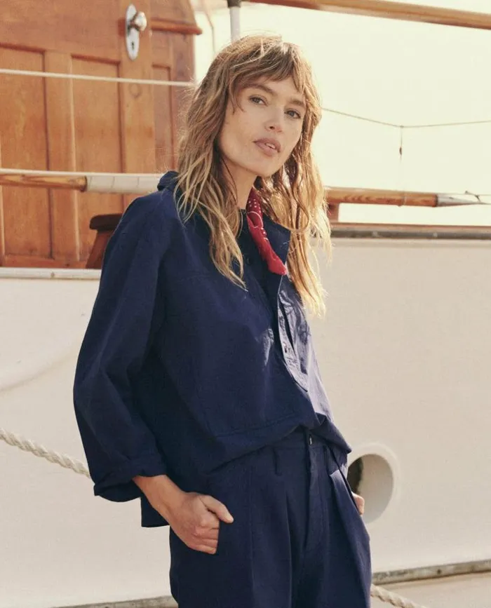 Collection The Great The Railway Shirt French Blue