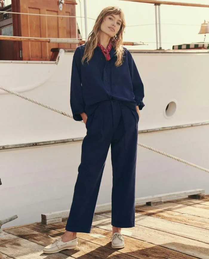 Collection The Great The Railway Shirt French Blue