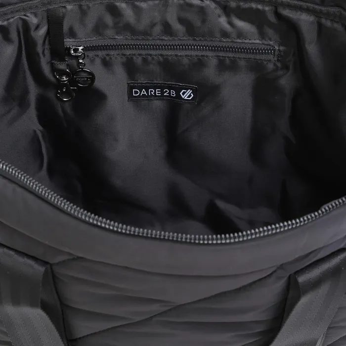 Dare 2b Bags and Rucksacks Luxe Quilted Tote Bag Black 8211 WomenMenKids