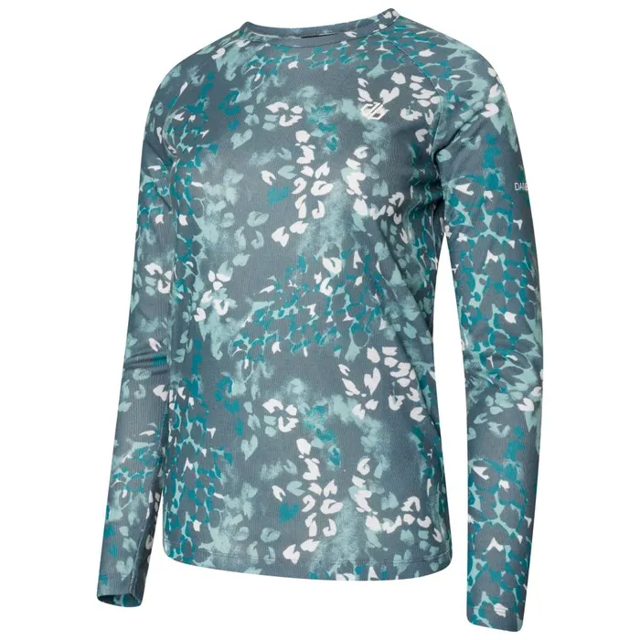 Dare 2b Base Layers Exchange II Thermal Base Layer Set Canton Green Animal Print 8211 Women