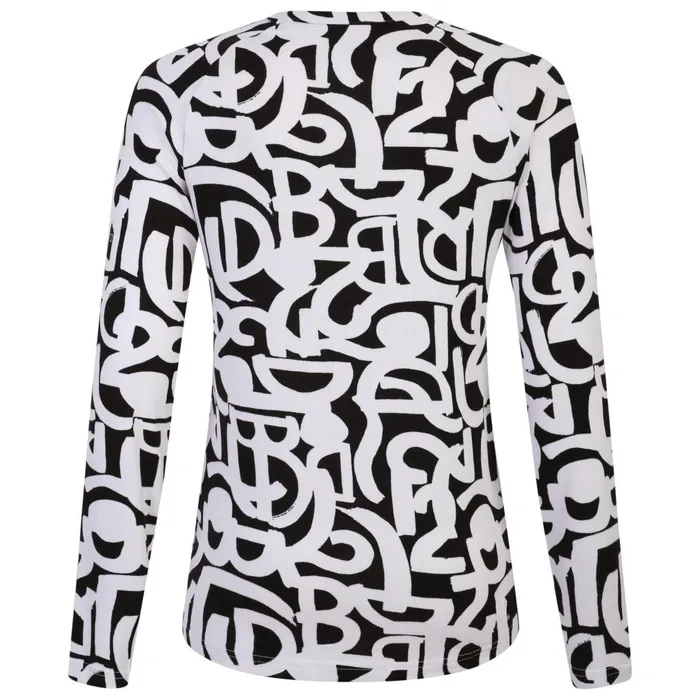 Dare 2b Base Layers Exchange III Base Layer Set Black and White Graffiti 8211 Women