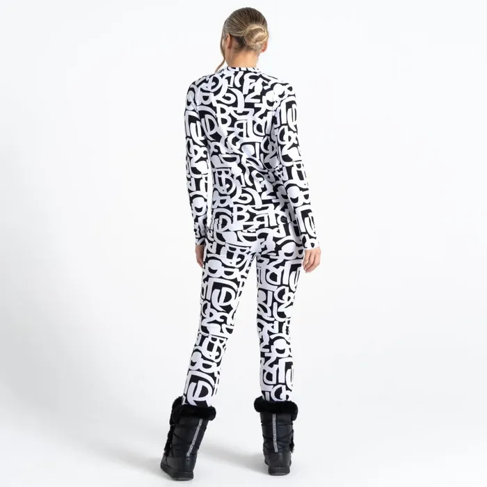 Dare 2b Base Layers Exchange III Base Layer Set Black and White Graffiti 8211 Women