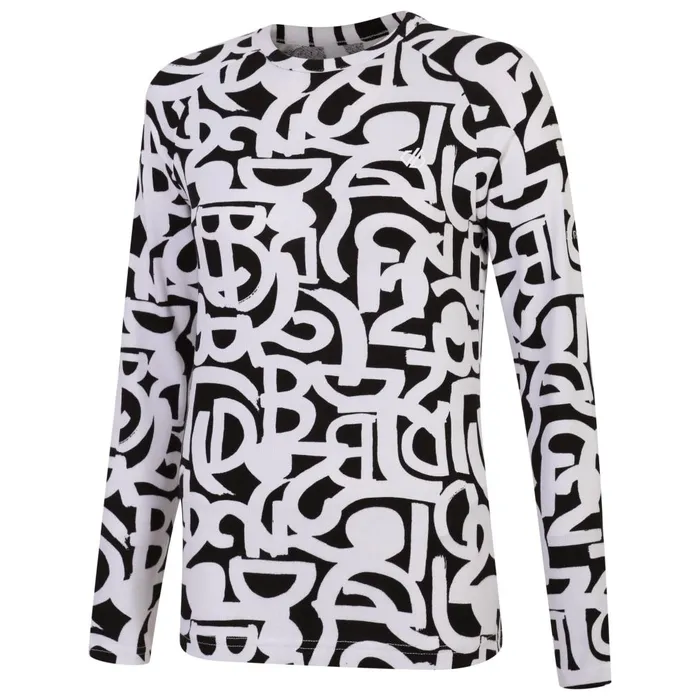 Dare 2b Base Layers Exchange III Base Layer Set Black and White Graffiti 8211 Women