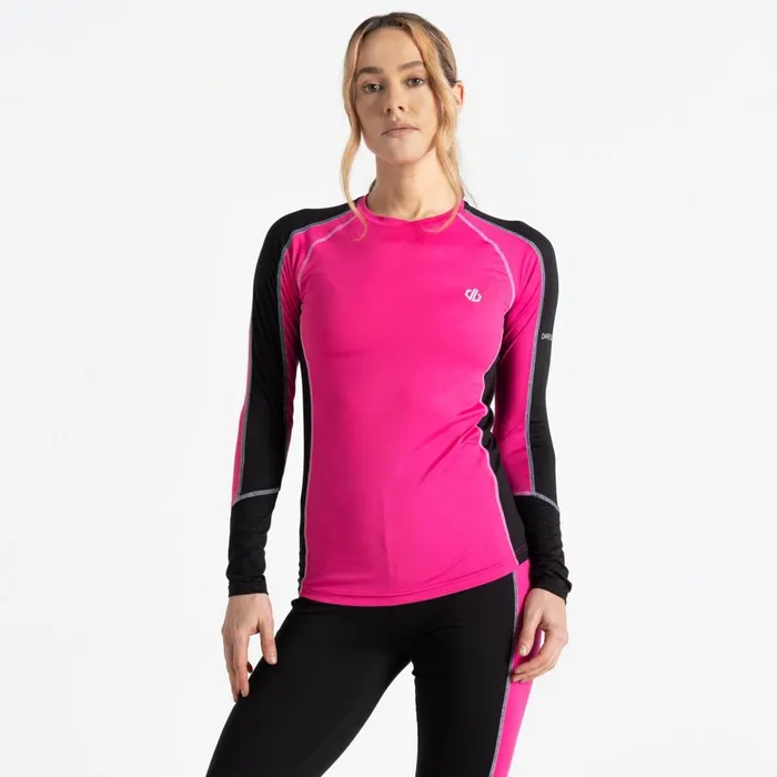 Dare 2b Base Layers Exchange III Base Layer Set Pure Pink Black 8211 Women