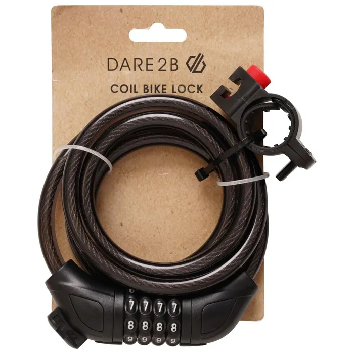Dare 2b Cycle Accessories Coil Bike Lock Black 8211 Men