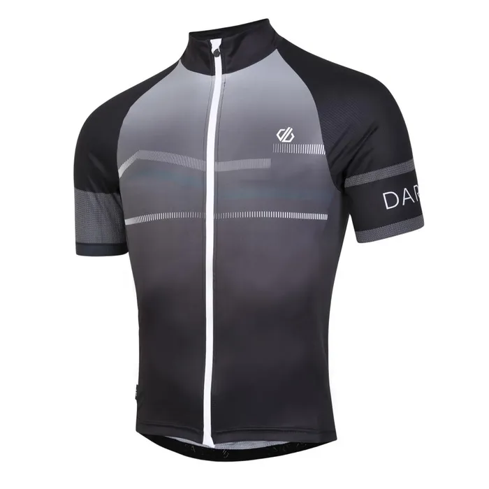 Dare 2b Cycling Jerseys AEP Revolving Short Sleeved Jersey Black 8211 Men