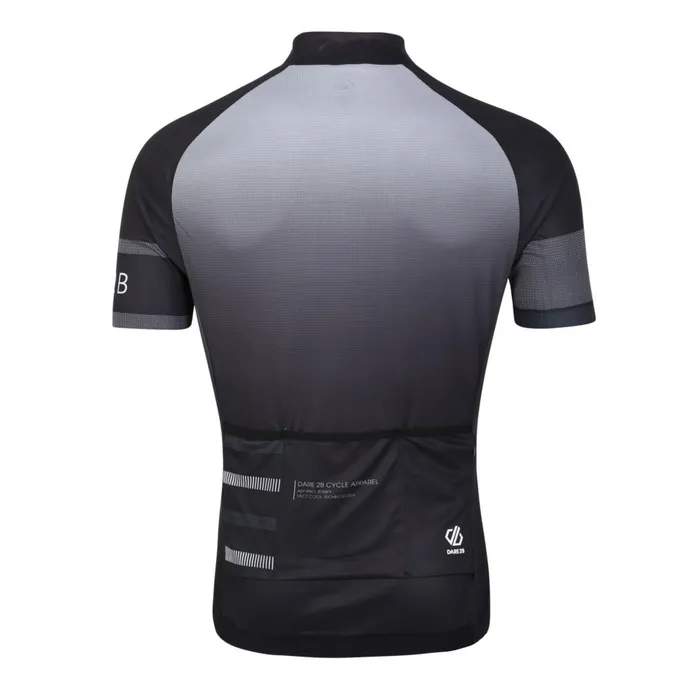 Dare 2b Cycling Jerseys AEP Revolving Short Sleeved Jersey Black 8211 Men