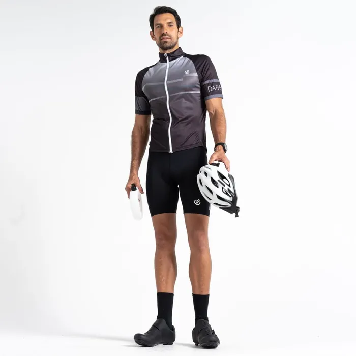 Dare 2b Cycling Jerseys AEP Revolving Short Sleeved Jersey Black 8211 Men