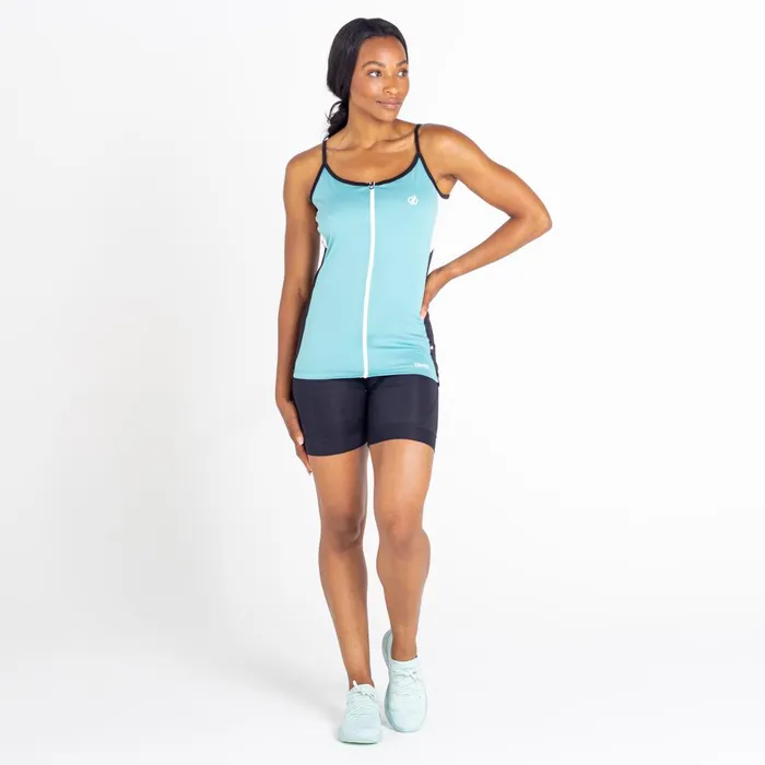 Dare 2b Cycling Jerseys Regale II Recycled Lightweight Vest Meadowbrook Green Black 8211 Women