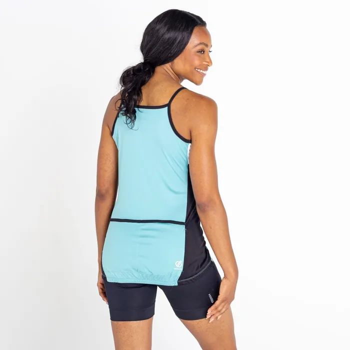 Dare 2b Cycling Jerseys Regale II Recycled Lightweight Vest Meadowbrook Green Black 8211 Women